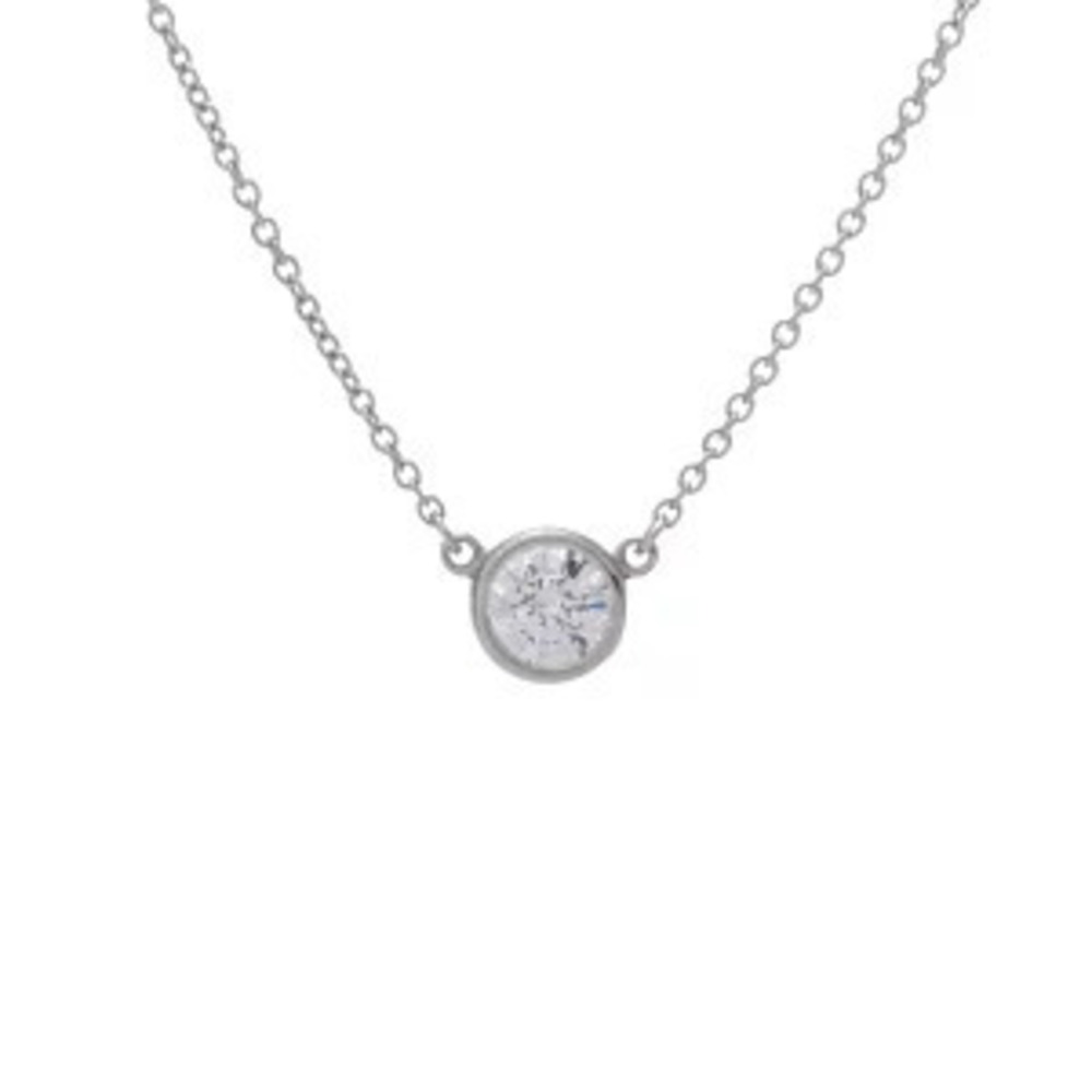 Tiffany Co By the Yard Necklace Platinum Diamond
